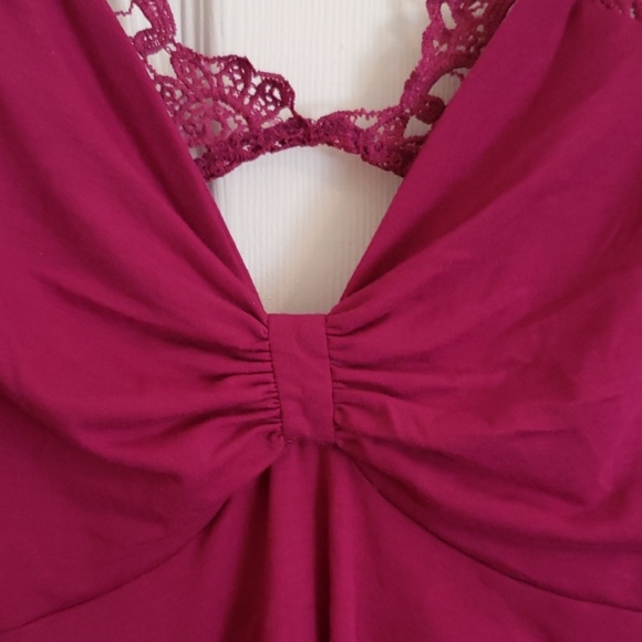 Artistic Taste with lace maroon - Picture 3 of 5
